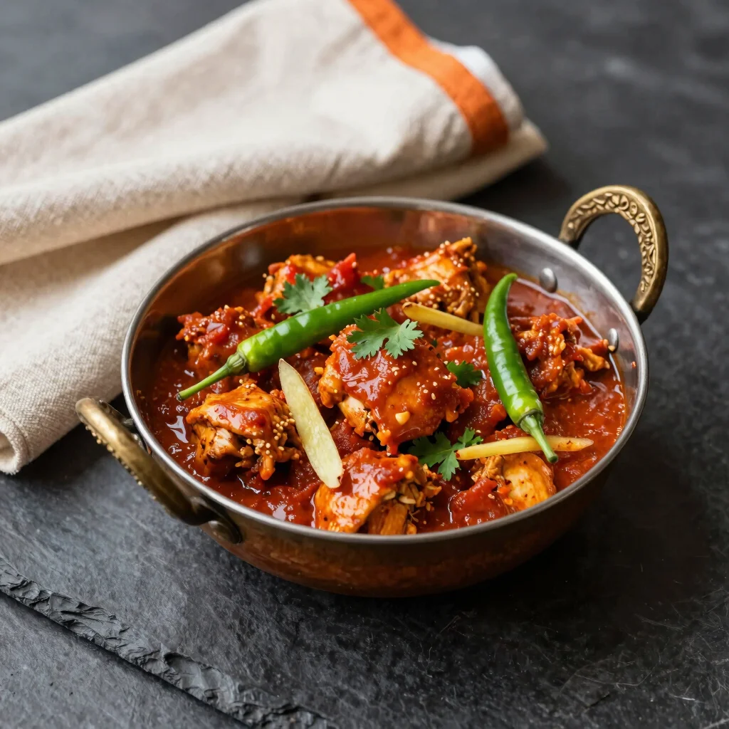 Stone Pot Chicken Karahi
