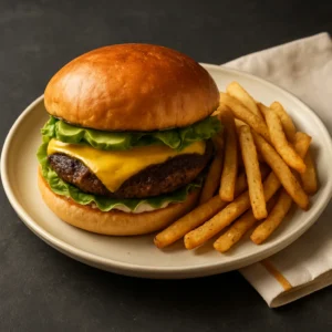 Charcoal Smash Burger
